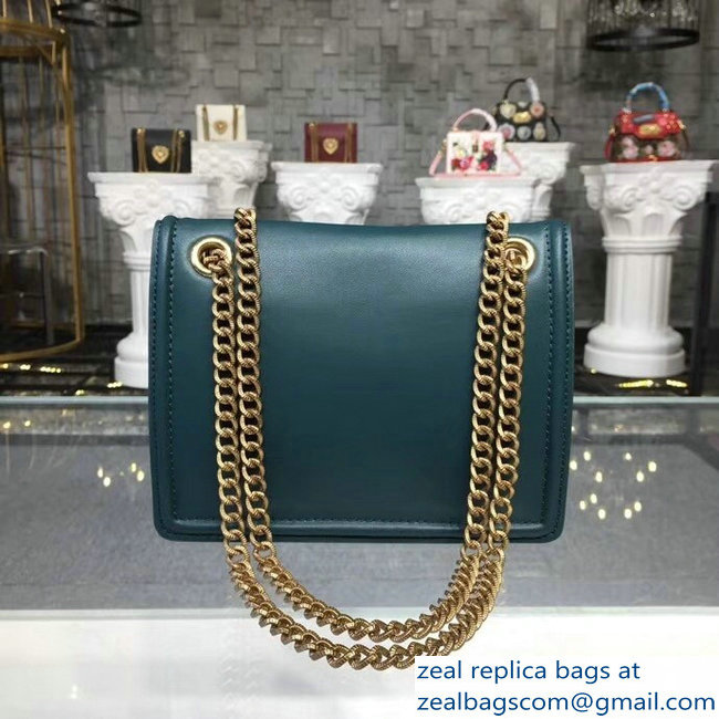 Dolce  &  Gabbana Medium Devotion Shoulder Bag Green 2018